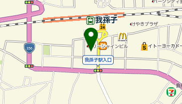 我孫子駅前整骨院の地図画像