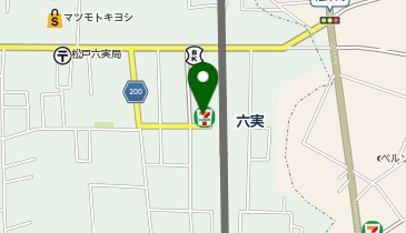 六実駅前整骨院の地図画像