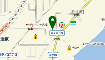 弁慶はりきゅう整骨院 西大津院の地図画像