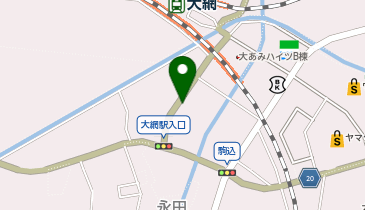 大網駅前整骨院の地図画像