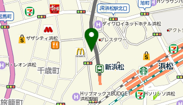 新浜松駅前接骨院の地図画像