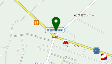 成田富里接骨院の地図画像