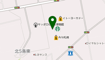 家族亭 アリオ札幌店の地図画像