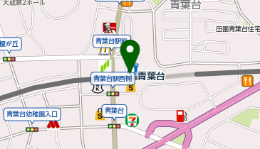 家族亭 青葉台店の地図画像