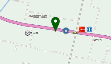 得得うどん 南国愛店の地図画像