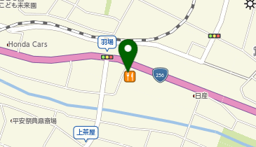 得得うどん 羽場坂店の地図画像