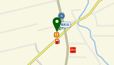 得得うどん 松本南和田店の地図画像
