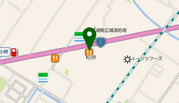 得得うどん栗東店の地図画像
