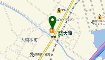 得得うどん 須崎大間店の地図画像