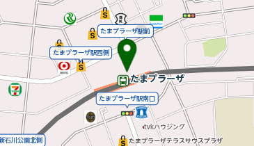 蕎旬 たまプラーザテラス店の地図画像