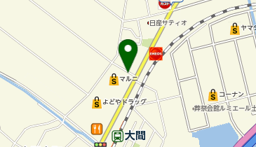 得得 須崎大間店の地図画像