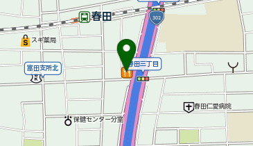 にぎりの徳兵衛 富田店の地図画像