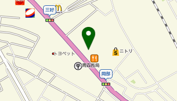 カルビ大将 青森西店の地図画像
