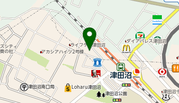 資格の大原 津田沼校の地図画像