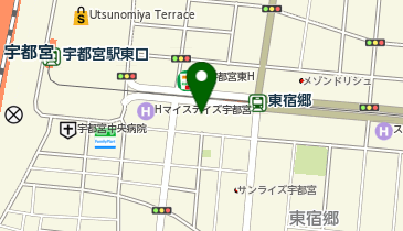 資格の大原 宇都宮校の地図画像