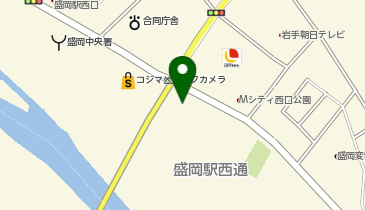 資格の大原 盛岡校の地図画像