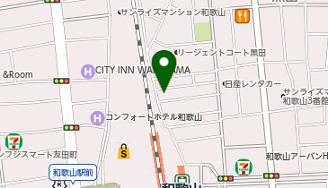 資格の大原 和歌山校の地図画像