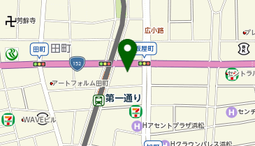 資格の大原 浜松校の地図画像