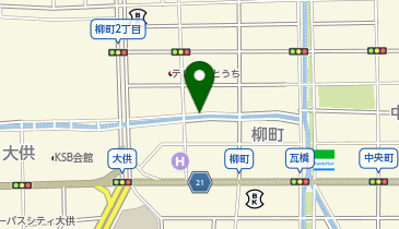 資格の大原 岡山校の地図画像