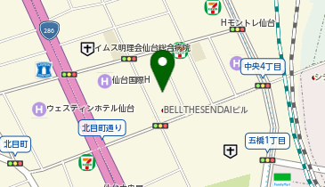 資格の大原 仙台校の地図画像