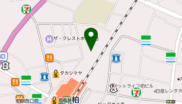 資格の大原 柏校の地図画像