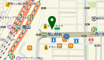 PCホスピタル 岡山駅前店の地図画像