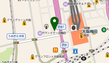 PCホスピタル 大阪梅田店の地図画像