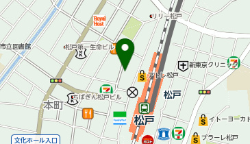 カラオケマック 松戸店の地図画像