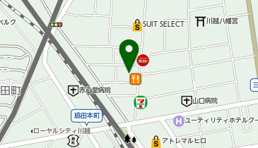 カラオケマック 川越店の地図画像
