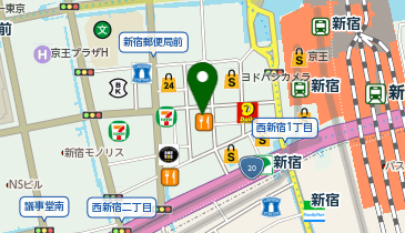 カラオケマック 西新宿店の地図画像