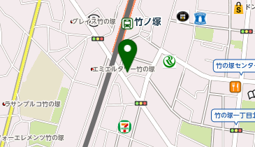 カラオケルーム歌広場 竹の塚店の地図画像