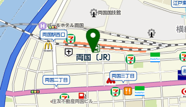 カラオケルーム歌広場 両国店の地図画像