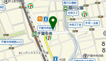 カラオケルーム歌広場 京成千葉中央駅前店の地図画像