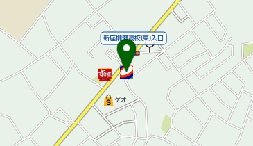 【6/1 オープン!】セルフ新座の地図画像