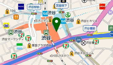 お好み たまちゃん 渋谷スクランブルスクエア店の地図画像