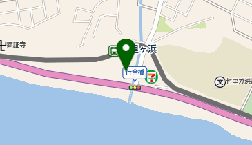 bills shichirigahamaの地図画像
