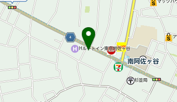 chocoZAP(チョコザップ) 南阿佐ケ谷の地図画像