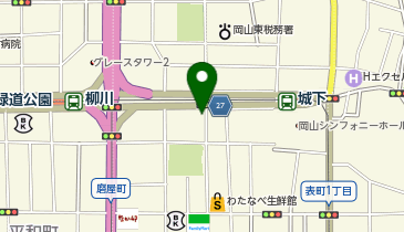 chocoZAP(チョコザップ) 岡山中山下の地図画像