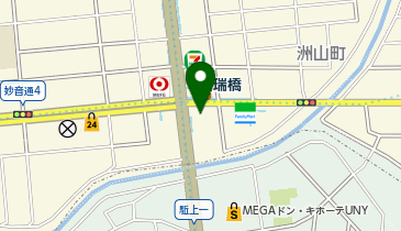 chocoZAP(チョコザップ) 新瑞橋の地図画像