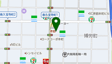 chocoZAP(チョコザップ) 堺筋本町の地図画像