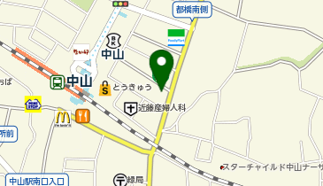 chocoZAP(チョコザップ) 横浜中山の地図画像