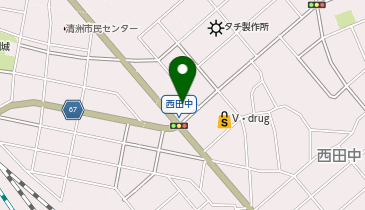 chocoZAP(チョコザップ) 清須西田中の地図画像