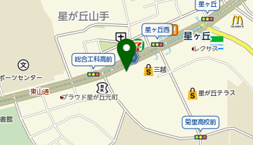 chocoZAP(チョコザップ) 星ケ丘の地図画像