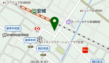 chocoZAP(チョコザップ) 安城の地図画像