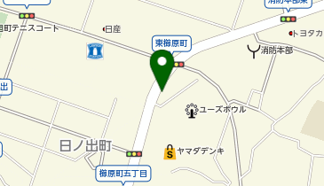 chocoZAP(チョコザップ) 久留米櫛原の地図画像
