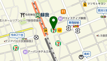 chocoZAP(チョコザップ) 蘇我東口の地図画像