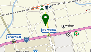 chocoZAP(チョコザップ) 徳島蔵本町の地図画像