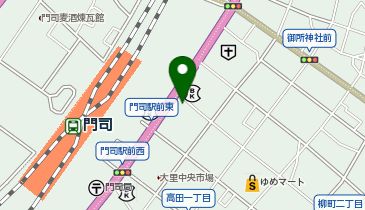 chocoZAP(チョコザップ) 門司柳町の地図画像