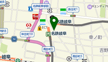 chocoZAP(チョコザップ) 名鉄岐阜の地図画像