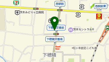 chocoZAP(チョコザップ) 茨木中穂積の地図画像